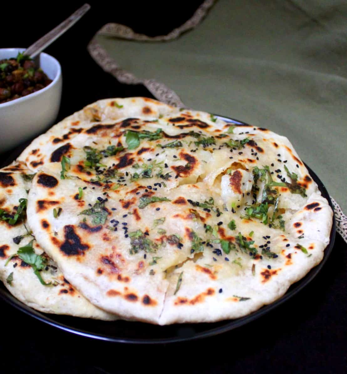 Cheese Garlic Naan