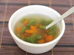 Veg clear soup