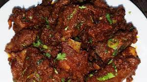 Mutton bhujma (tender mutton cooked chopped with gravy )