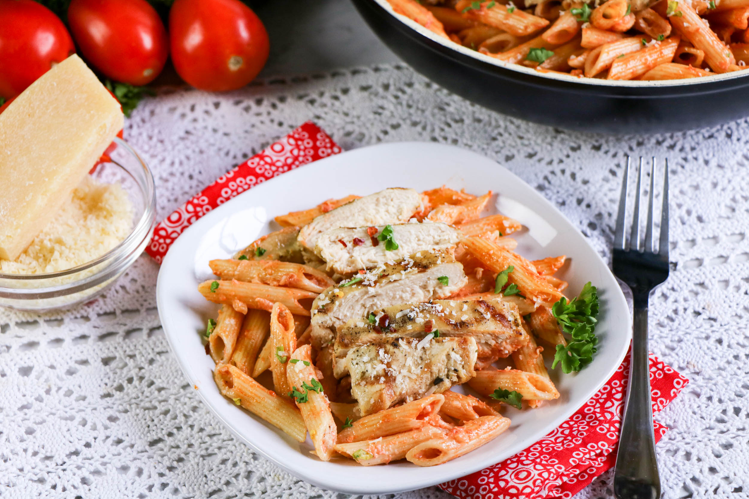 Penne Ala Classic With Chicken 