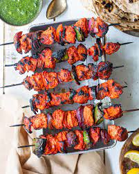 Chicken Tikka (Chicken tikka coocked in marination red  curry paste) 