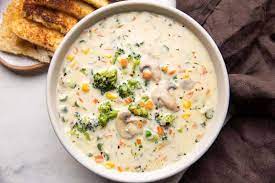 Cream veg soup