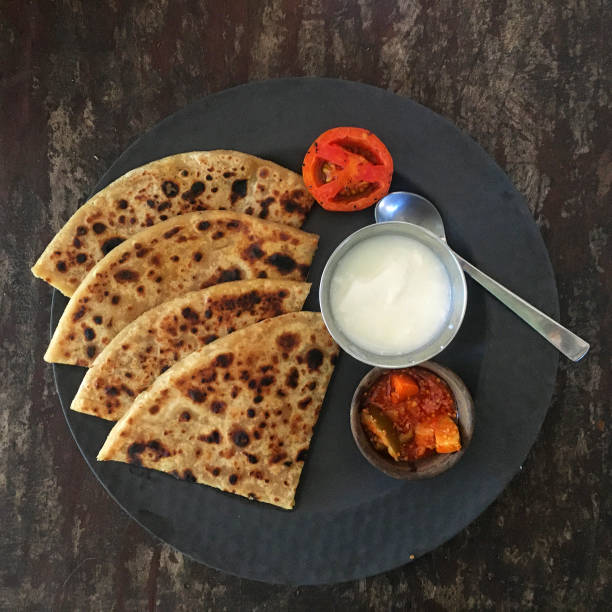 Aloo Paratha ( 2Pc )  With Dahi / Pickle