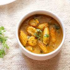 Baby corn butter mashala (baby corn coocked with makhni gravy)