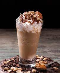 Hazelnut cold coffee