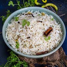 Jira rice (basmati rice cooked with cumin seed)