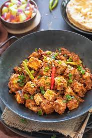 Tawa paneer (Cottage cheese dumping coocked with gravy)