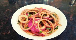 Onion salad 