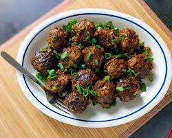 vegetable Manchurian ( fried vegetable bolls cooked in Chinese style)