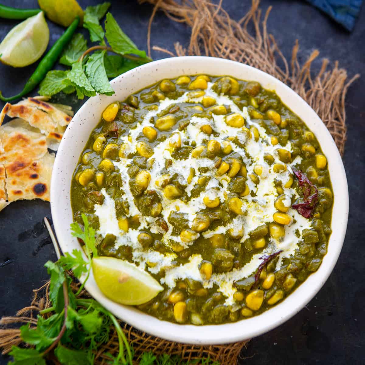 Corn Palak