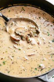 Cream mushroom  soup