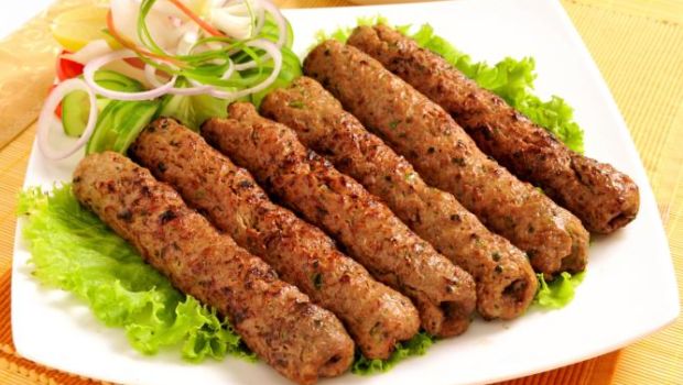 Chicken seekh kebab