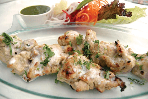 Chicken Makhmali Kabab ( 8 Pc )