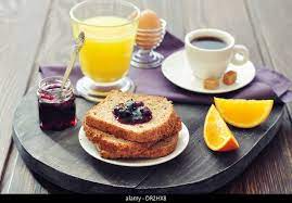 Choice Of Chilled juices,Toast with Butter/ jam/ tea/ coffee